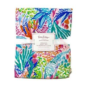 Lilly Pulitzer PBK Mermaids Cove Full Sheet Set